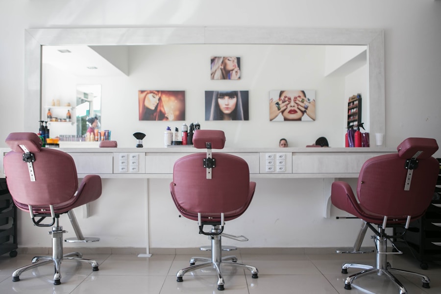 Vorher / Nachher – Salon